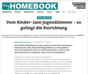 Snapshot aus der Website MyHOMEBOOK zum Beitrag Jugendzimmer einrichten