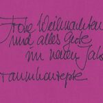 Weihnachten_2020: Frohe Weihnachten und alles Gute im neuen Jahr! Raumkonzepte