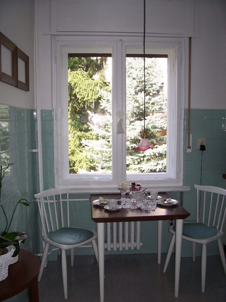 Fenster Kueche ohne Vorhaenge