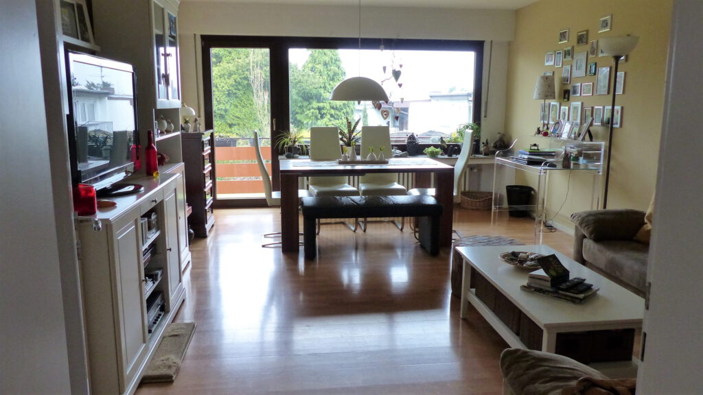 Internet-Wohnzimmer-vorher mit unruhigem Eindruck durch viel Deko