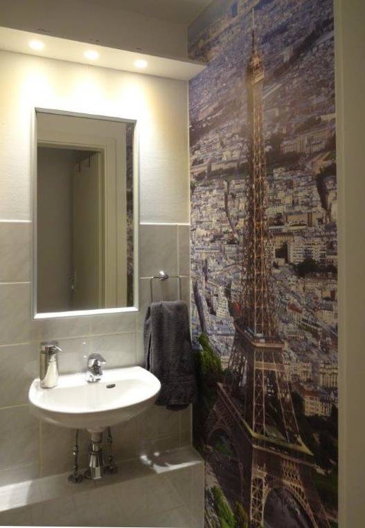 Ein Gäste-WC mit viel Stauraum - raumkonzepte