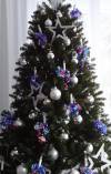 Weihnachtsbaum-lila-Baender-B1721-07
